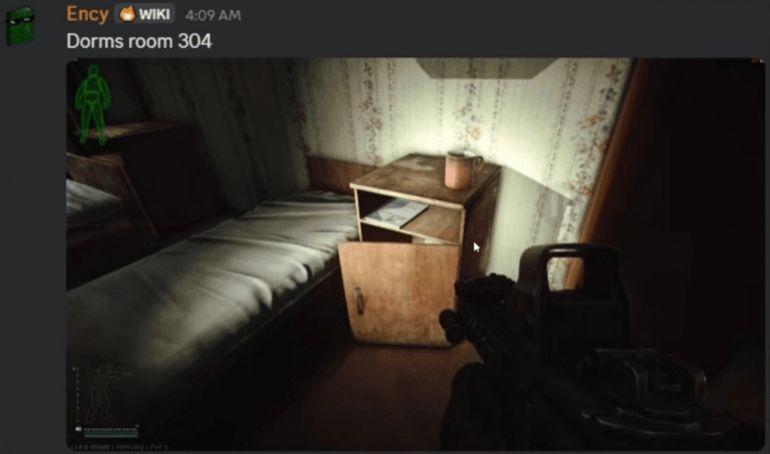 3-Story Dorm 304 Side Table — Financial document spawn on Customs