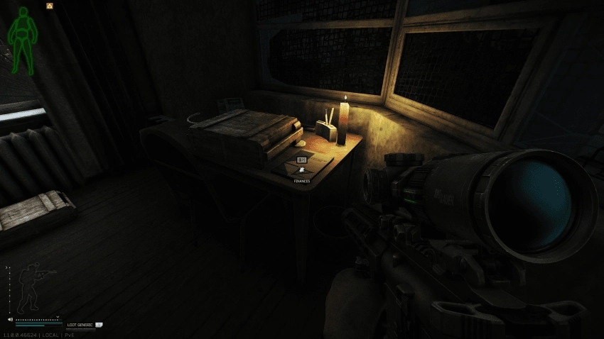 2-Story Dorm Guard Desk — Financial document spawn on Customs