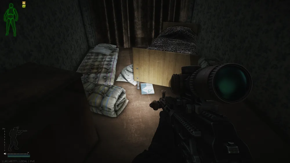 2-Story Dorm 212 Under Bed — Financial document spawn on Customs (2)