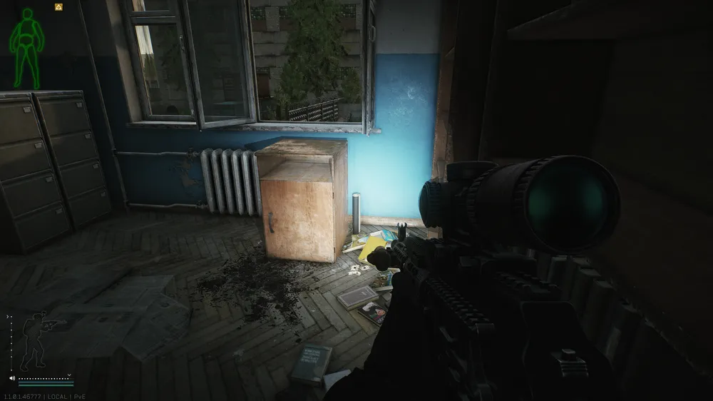 Crackhouse Library Entrance — Project document spawn on Customs (2)