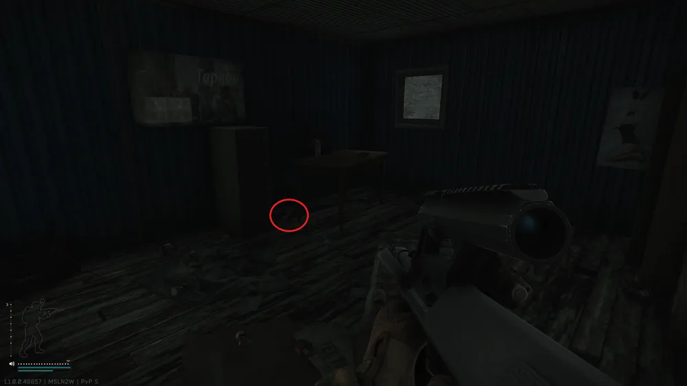 Blue Shack Under Desk — Project document spawn on Customs (1)