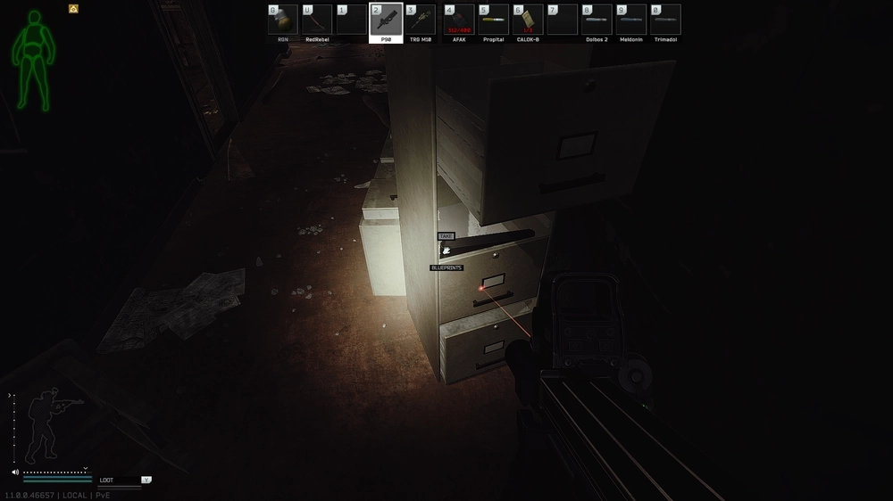 3F Hallway Filing Cabinet — Blueprints document spawn on Factory
