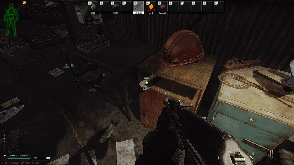 Workshop Hard Hat Side Table — Project document spawn on Factory
