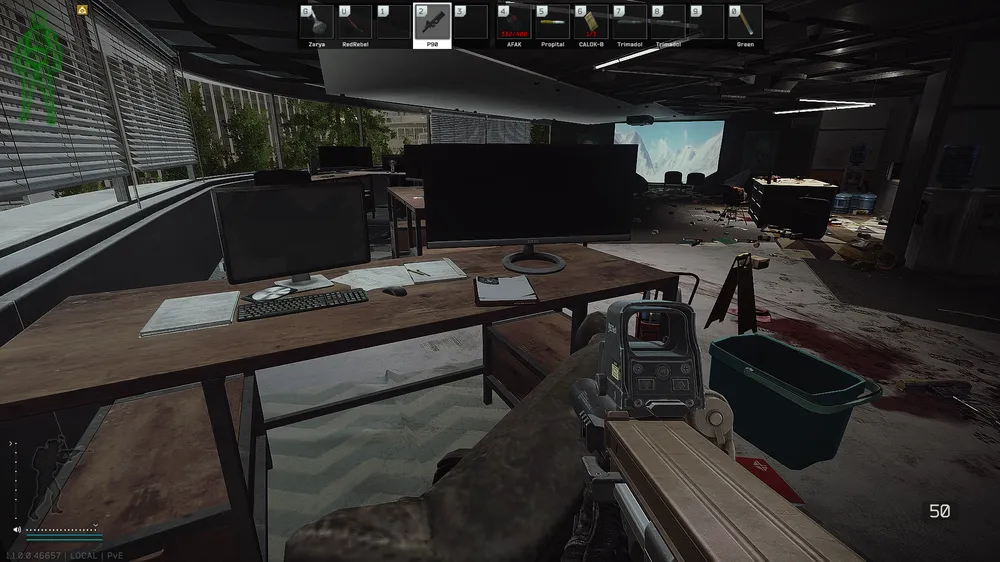 Science Office Room 3 Monitor Desk — Medical document spawn on Ground Zero