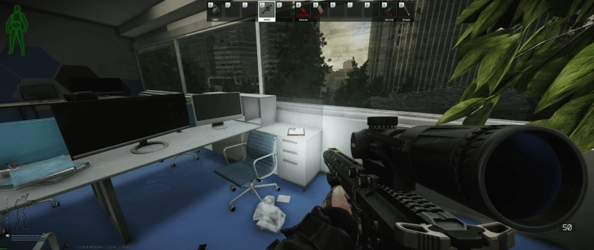 Science Office Room 4 Window Desk — Medical document spawn on Ground Zero