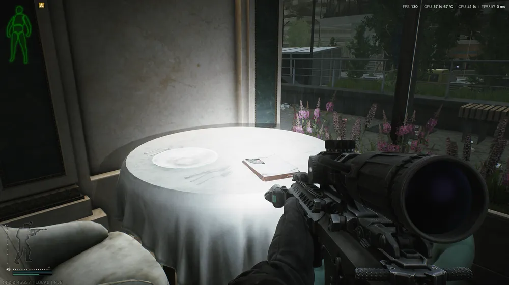 Restaurant Entrance Table — Medical document spawn on Ground Zero