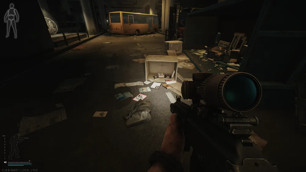 Underground Cardboard Box — Medical document spawn on Ground Zero