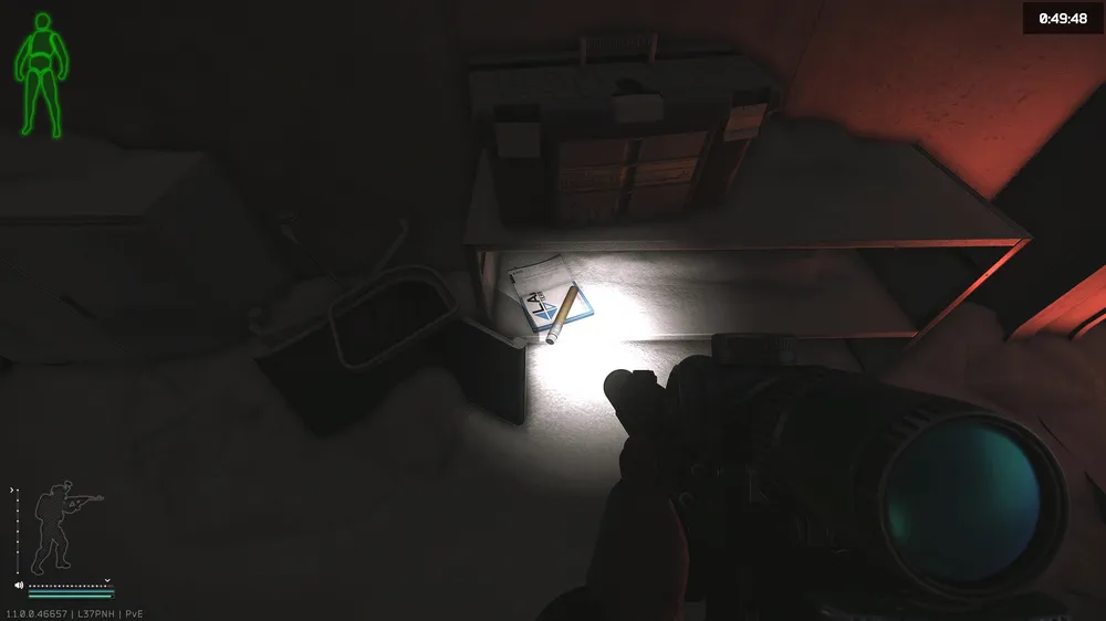 Green Flare Shelf — Test document spawn on Icebreaker