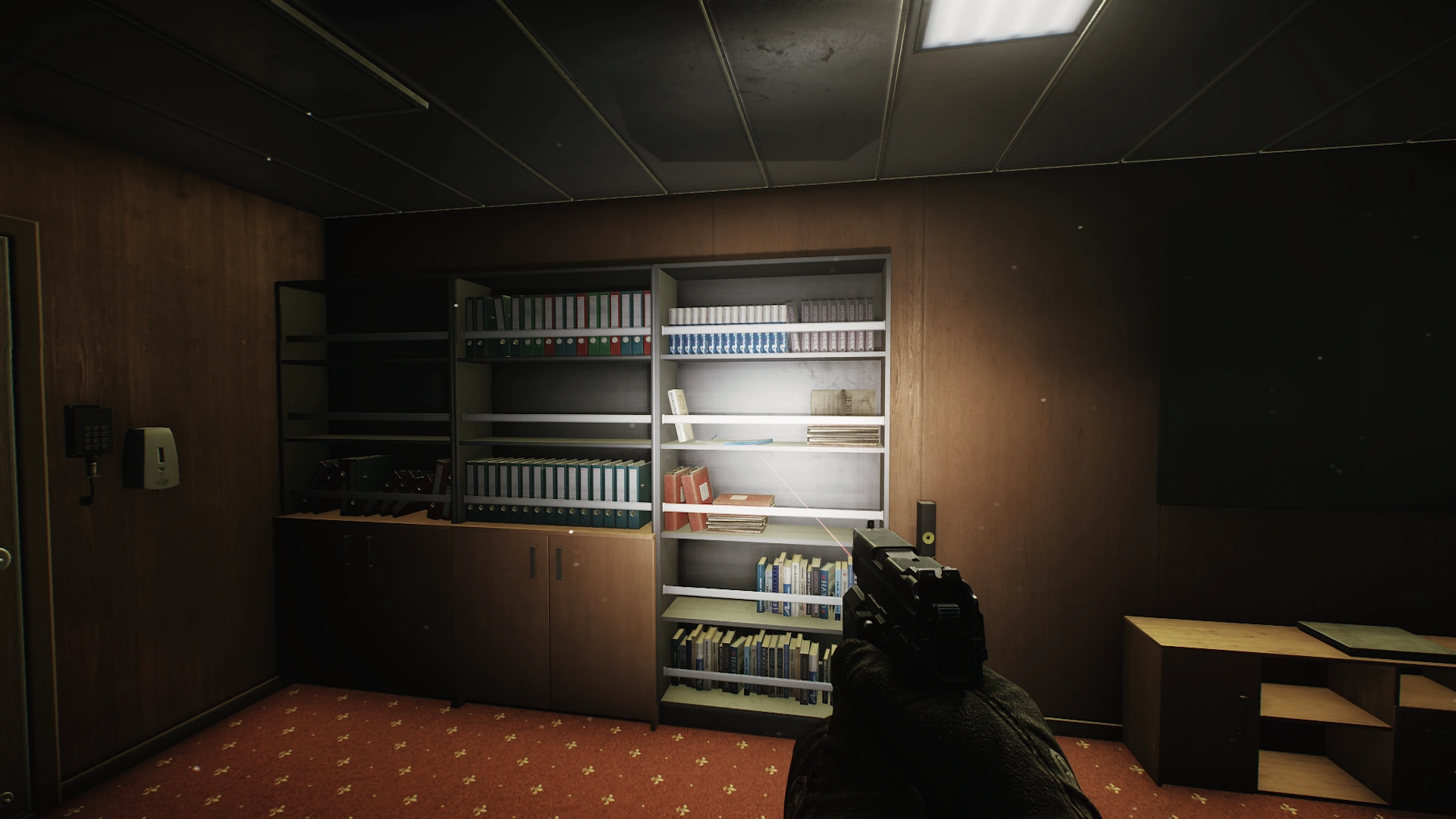 Conference Room Shelf — Test document spawn on Icebreaker
