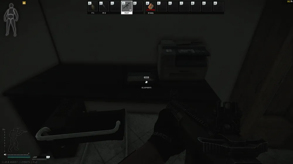 Goshan Office Copier Desk — Blueprints document spawn on Interchange (1)