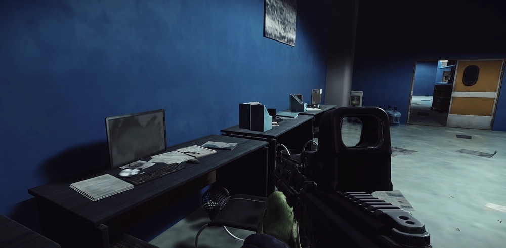 IDEA Computer Room North Desk — Financial document spawn on Interchange