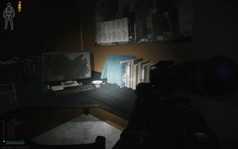 Goshan South Office Desk — Financial document spawn on Interchange