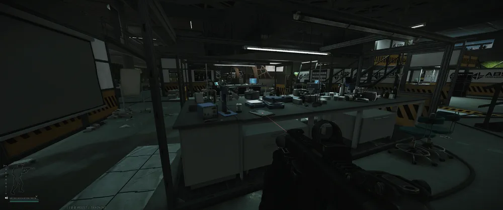 Central Dome Testing Table — Medical document spawn on The Lab