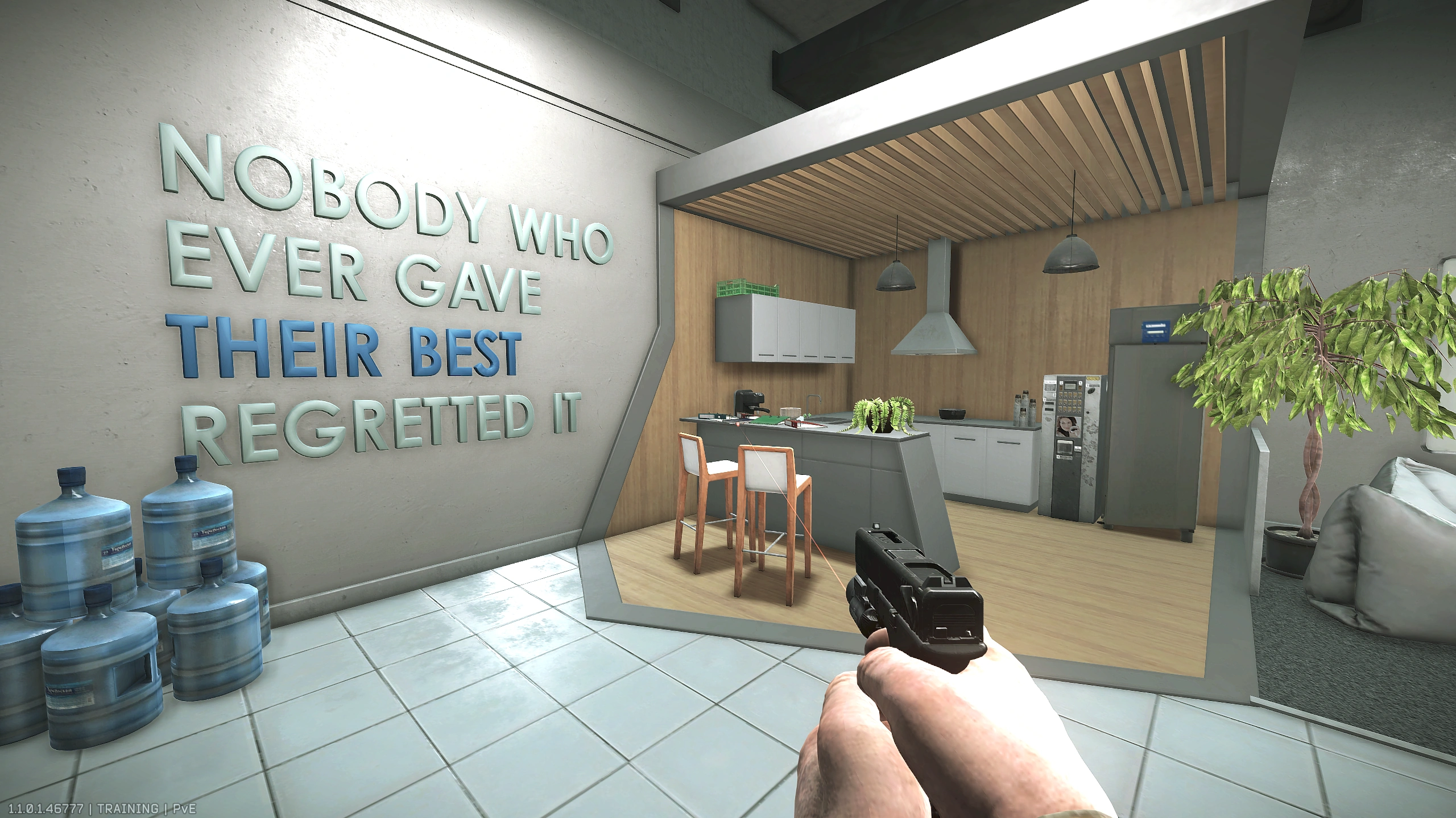 Server Room 2F Kitchen Counter — User document spawn on The Lab