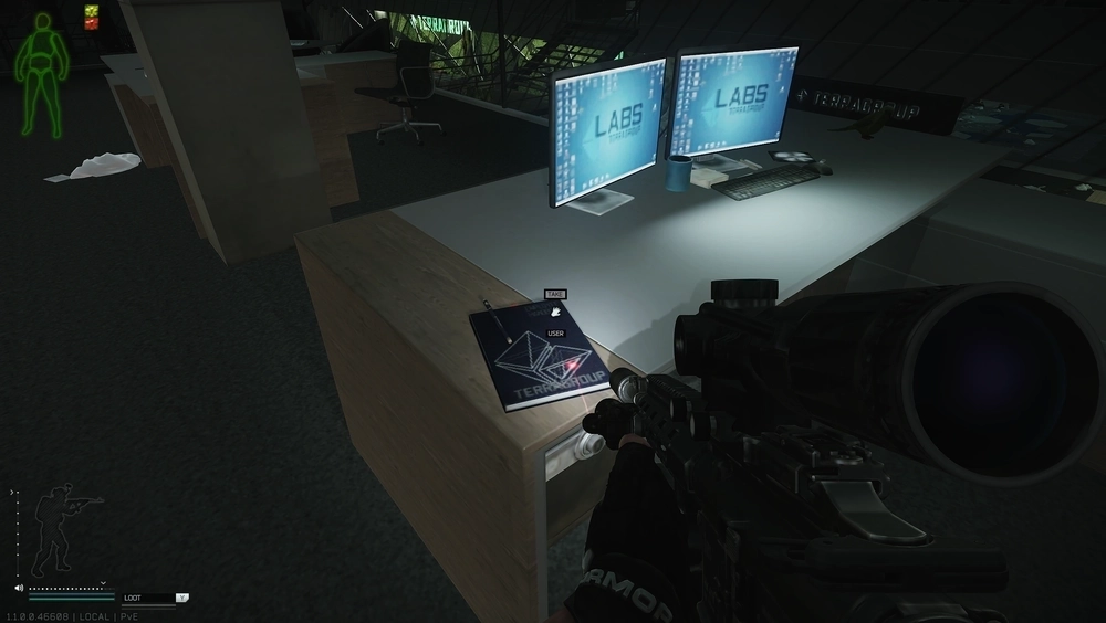 Manager's Office Desk — User document spawn on The Lab