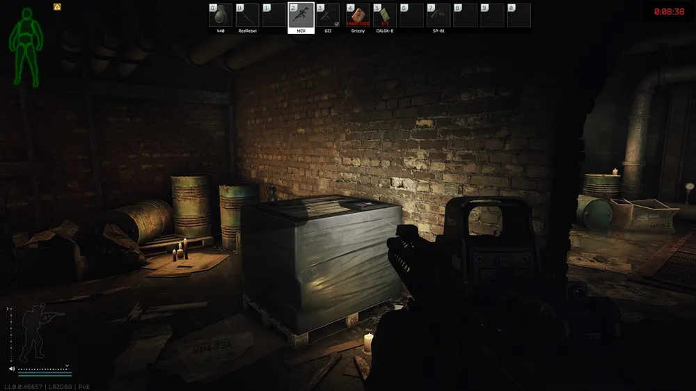 Curved Hallway Side Room Crate — Blueprints document spawn on The Labyrinth