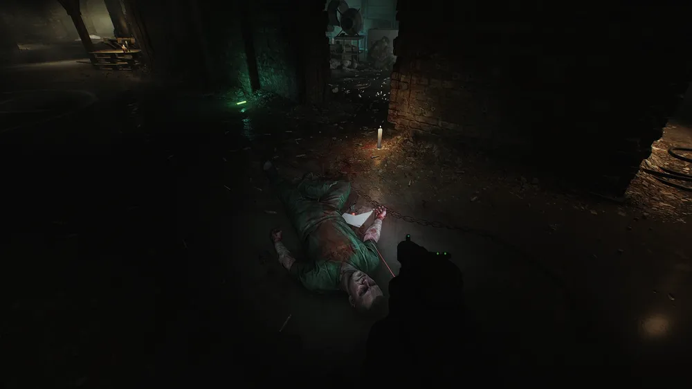 Assembly Room Outside Worker — Medical document spawn on The Labyrinth