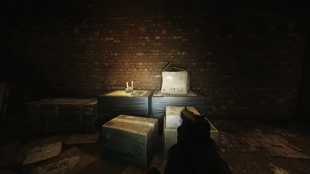 Corpse Key 6 Wooden Box — Medical document spawn on The Labyrinth (2)