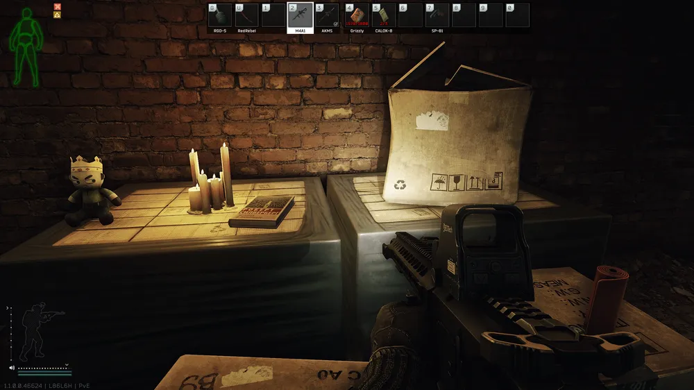Corpse Key 6 Wooden Box — Medical document spawn on The Labyrinth (1)