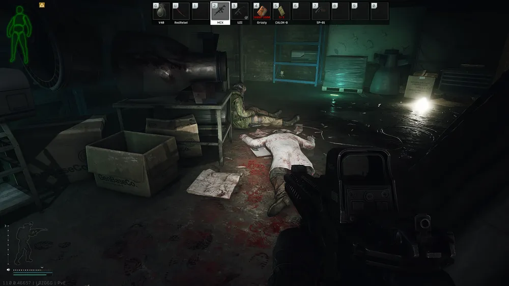 Central Lab Dead Scientist — Medical document spawn on The Labyrinth