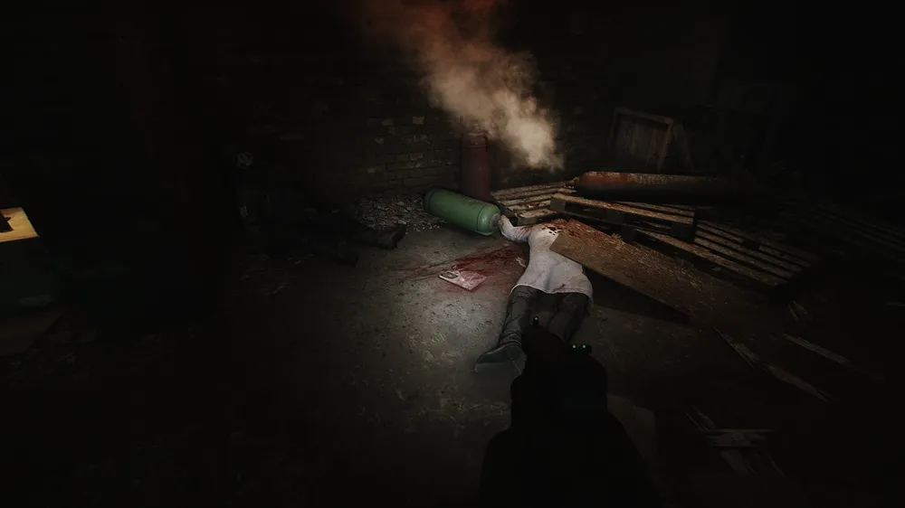Dead Scientist 3 — Medical document spawn on The Labyrinth (2)