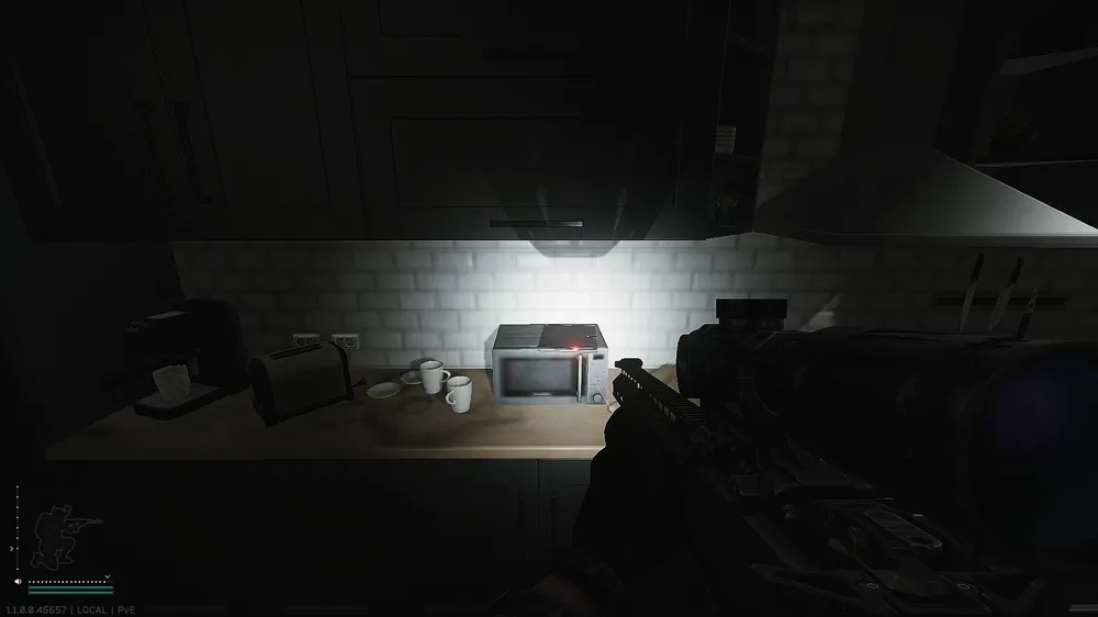 Black Chalet Kitchen Microwave — PMC document spawn on Lighthouse