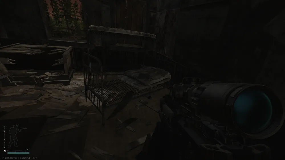 Sunken House 2F Cot — PMC document spawn on Lighthouse