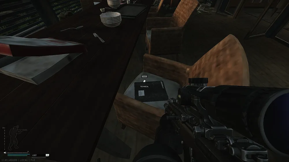 Chalet Dining Deck Chair — Technical document spawn on Lighthouse