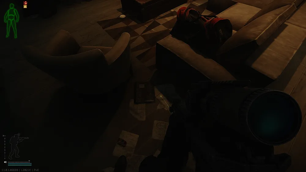 Black Chalet Living Room — Technical document spawn on Lighthouse (1)