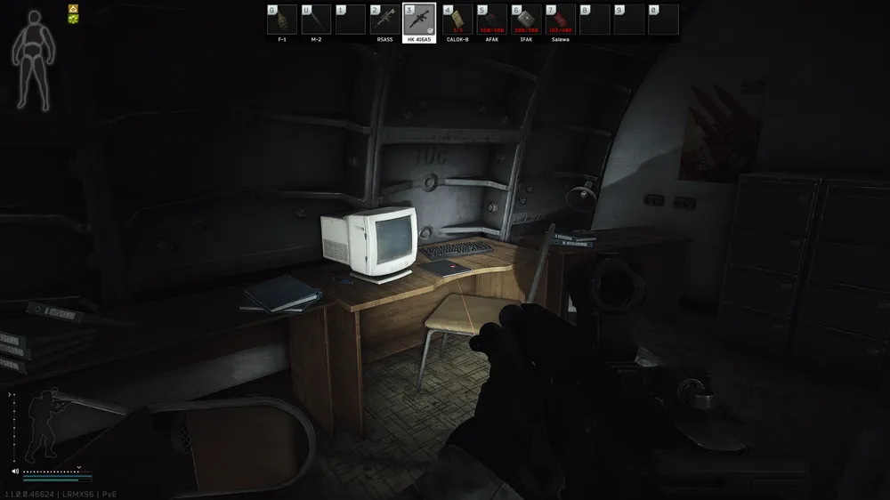 D2 Tunnel Safe Room Computer — PMC document spawn on Reserve