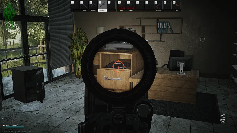 Resort Admin Office Safe Room — Technical document spawn on Shoreline