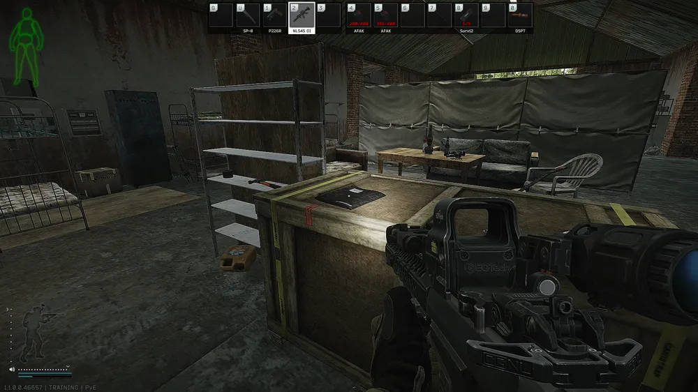 Smugglers' Warehouse Crate — Technical document spawn on Shoreline