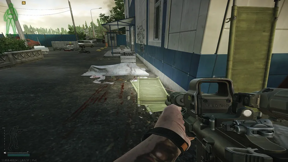 Pier Station Stretchers — Test document spawn on Shoreline