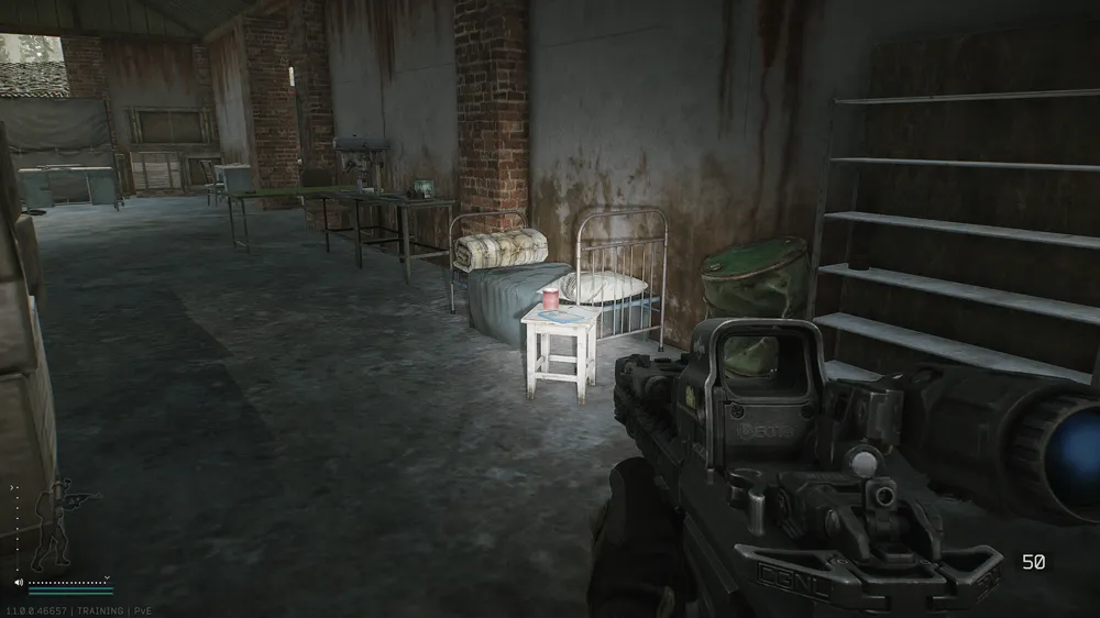 Smugglers' Camp Stool — Test document spawn on Shoreline