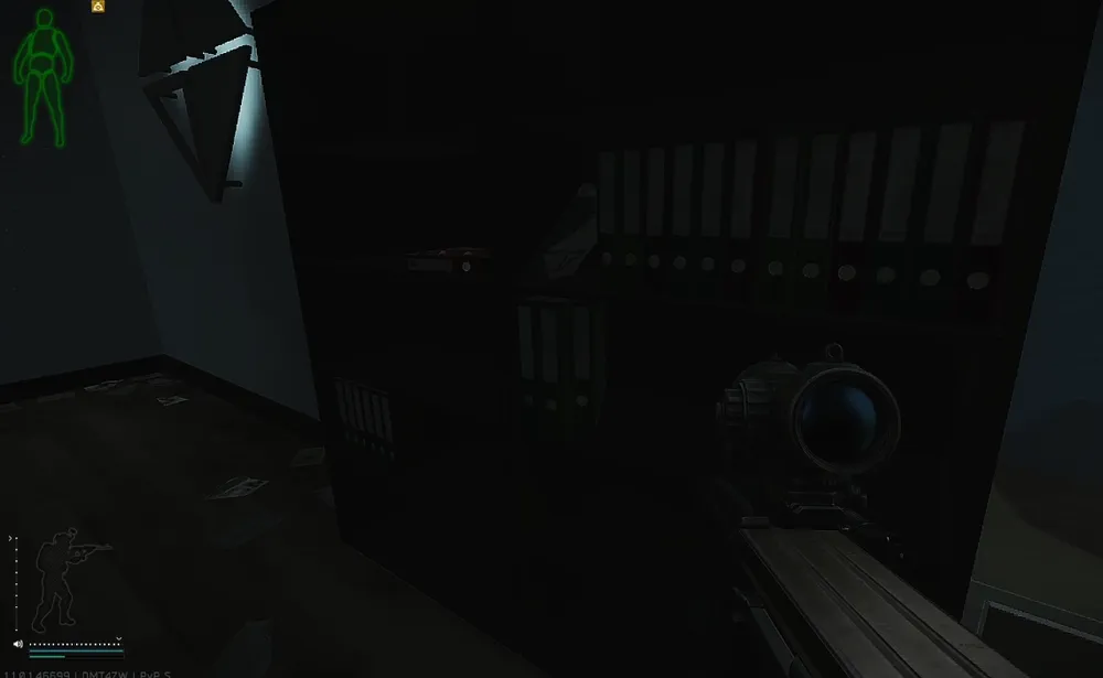 TerraGroup Armory Office Shelf — Financial document spawn on Streets of Tarkov
