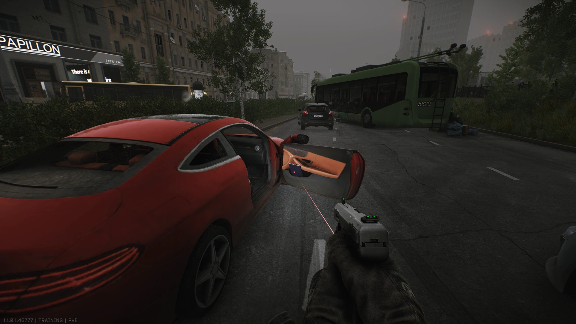 Red Car by Cardinal — User document spawn on Streets of Tarkov