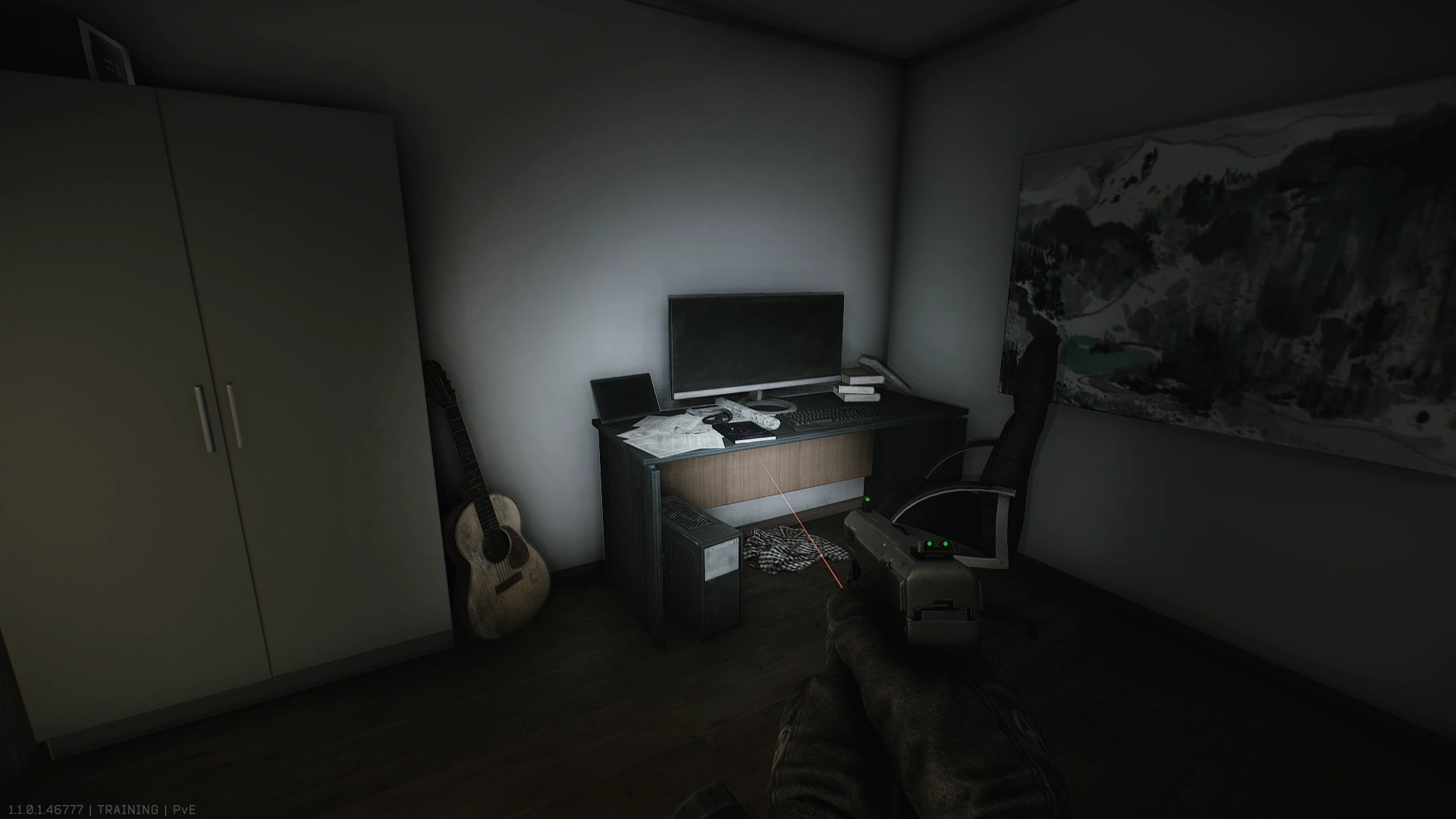 Concordia Office 2F Computer Desk — User document spawn on Streets of Tarkov
