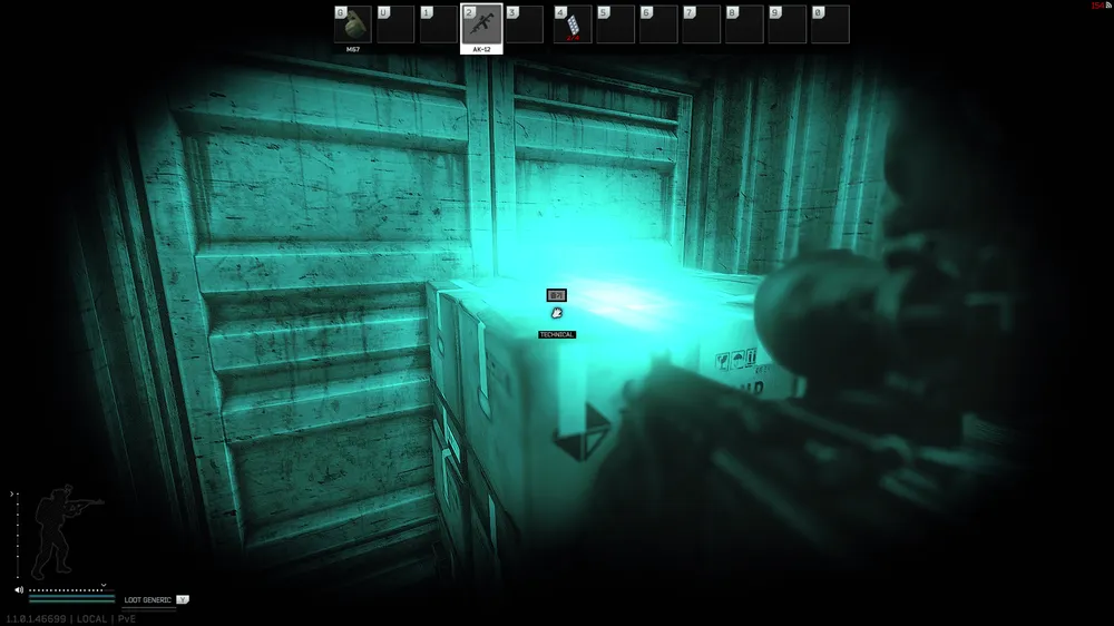Depot Train Weapon Car — Technical document spawn on Woods (3)