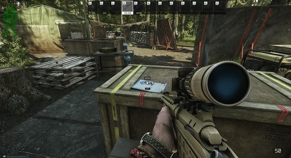 USEC Camp Crate — Test document spawn on Woods (1)