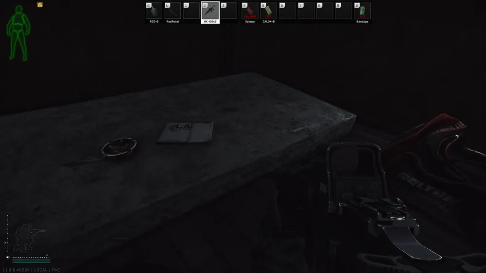Scav Village Brick House 2F — Test document spawn on Woods (2)