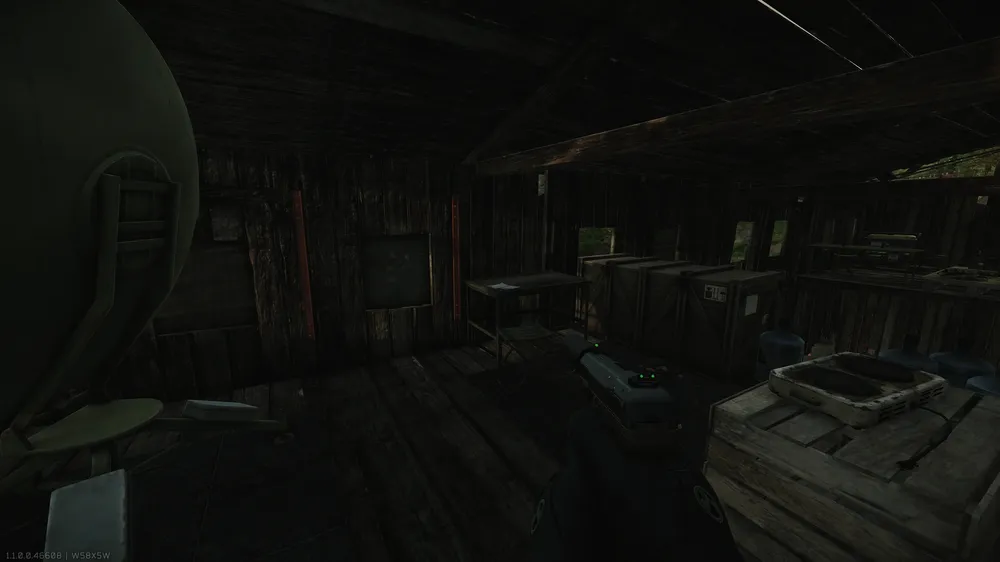 Old Sawmill 2F Table — Test document spawn on Woods