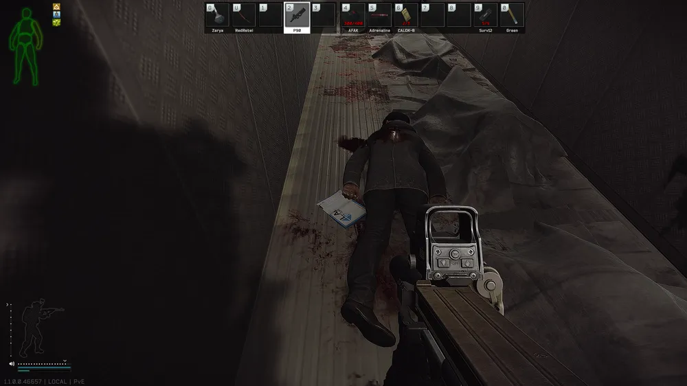 Emercom White Container Body — Test document spawn on Woods